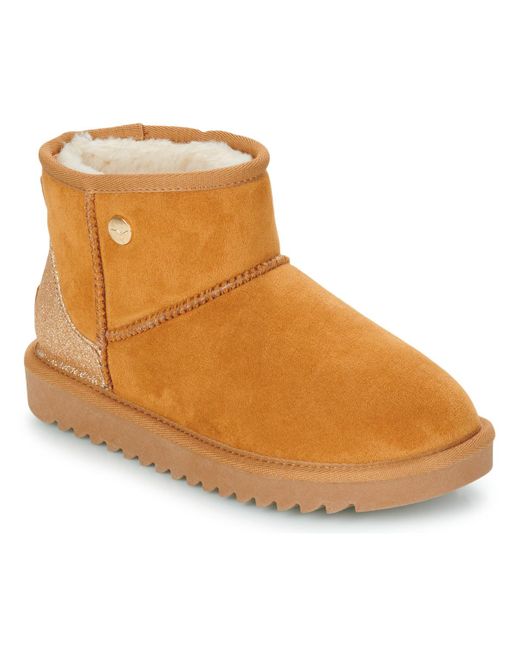 Kangaroos Brown Mid Boots K-uw Broome