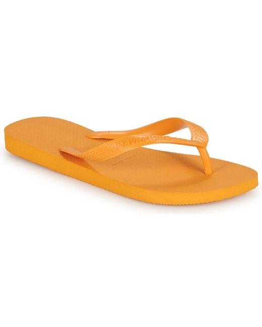 Havaianas Orange Flip Flops / Sandals (shoes) Top