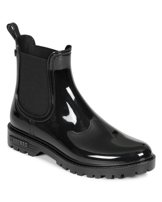 Verbenas Black Mid Boots Gaudi Brillo