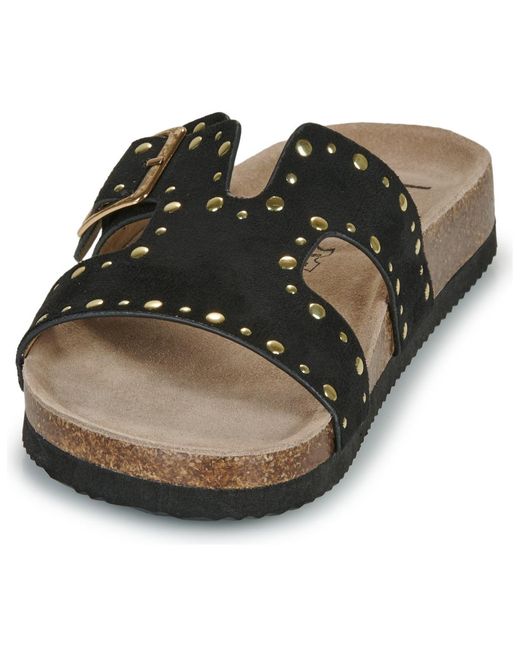 Les Petites Bombes Brown Mules / Casual Shoes Neis