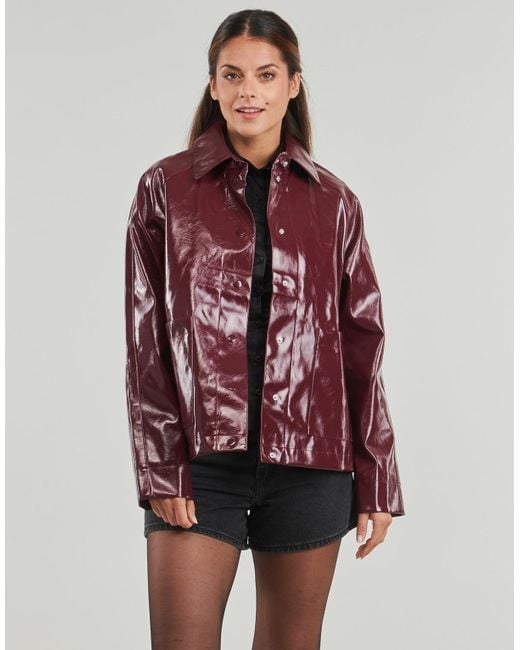 Noisy May Purple Jacket Nmsky