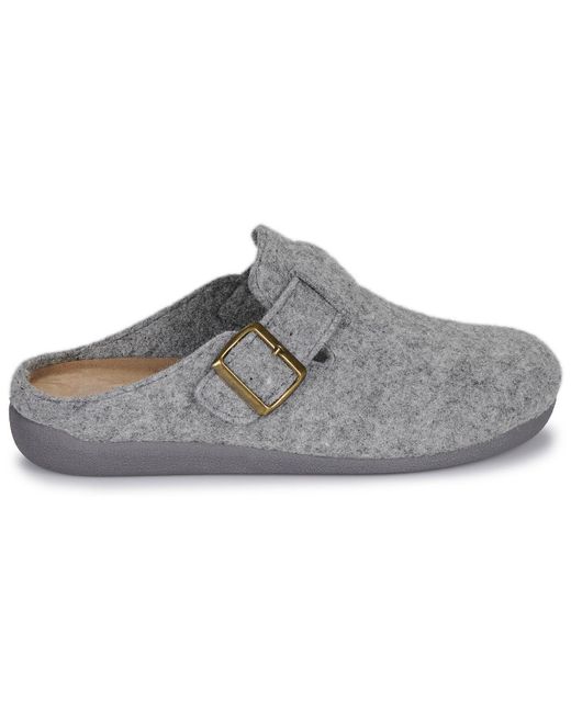 Josef Seibel Gray Flip Flops Cara 01