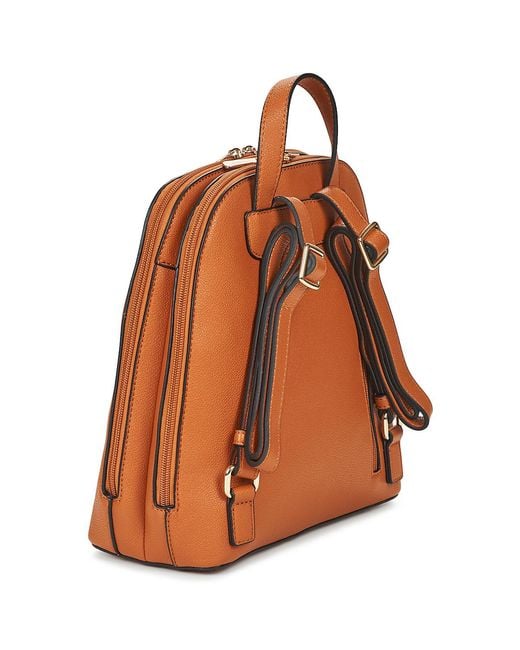 Hexagona Orange Backpack Mary