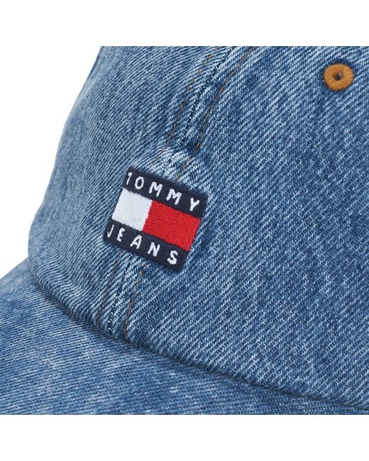 Tommy Hilfiger Blue Cap Tjw Heritage Denim Cap