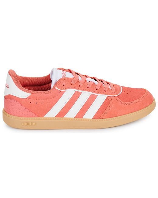 Adidas Pink Shoes (trainers) Breaknet Sleek Suede