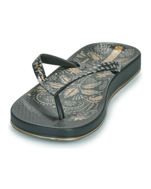 Ipanema Gray Flip Flops / Sandals (shoes) Anat Nature Viii Fem