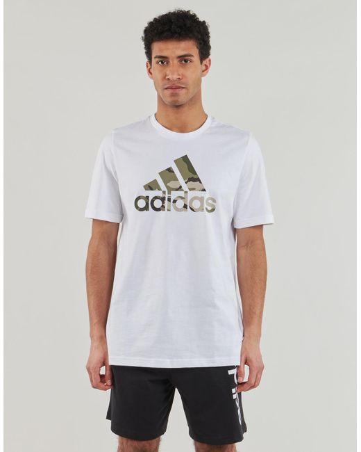 Adidas White T Shirt M Camo G T 1 for men