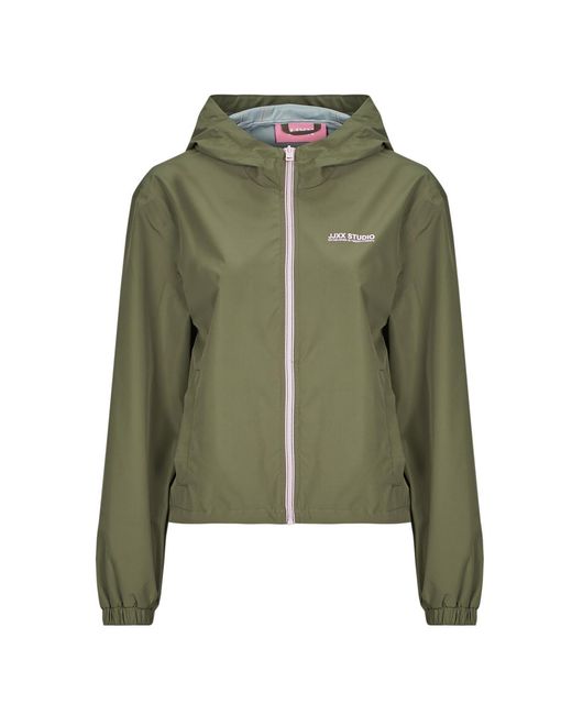 JJXX Green Windbreakers Jxjade Light Jacket