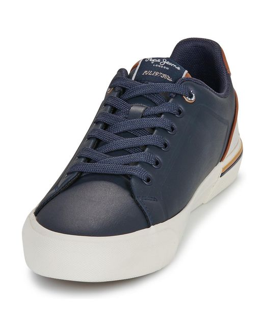 Pepe Jeans Blue Shoes (trainers) Kenton Campus M for men