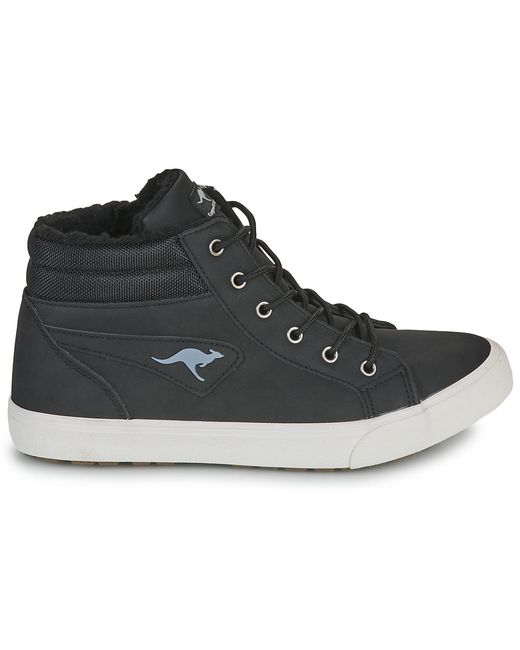 Kangaroos Black Shoes (high-top Trainers) Kavu I