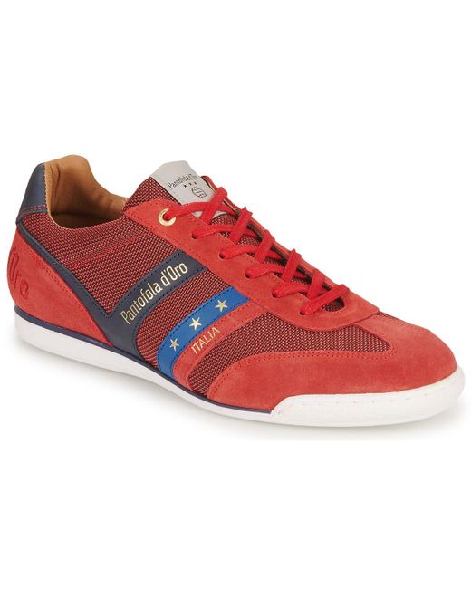 Pantofola D'oro Red Shoes (trainers) Vasto N Uomo Low for men