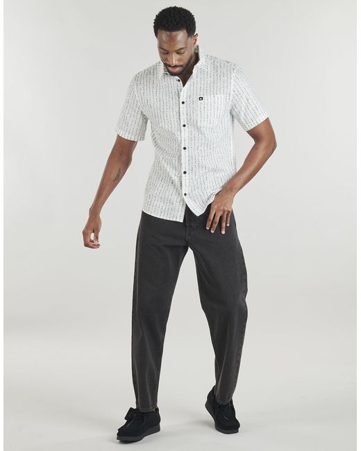 Jack & Jones Gray Wide Jeans Jjieddie Jjoriginal Sbd 275 for men