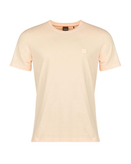 Boss Natural T Shirt Tales for men
