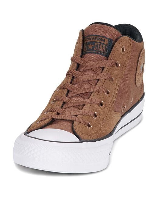 Converse Brown Shoes (high-top Trainers) Chuck Taylor All Star Malden Street for men