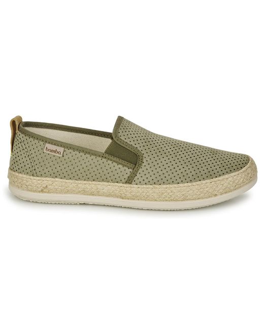 BAMBA by VICTORIA Green Espadrilles / Casual Shoes Andre for men
