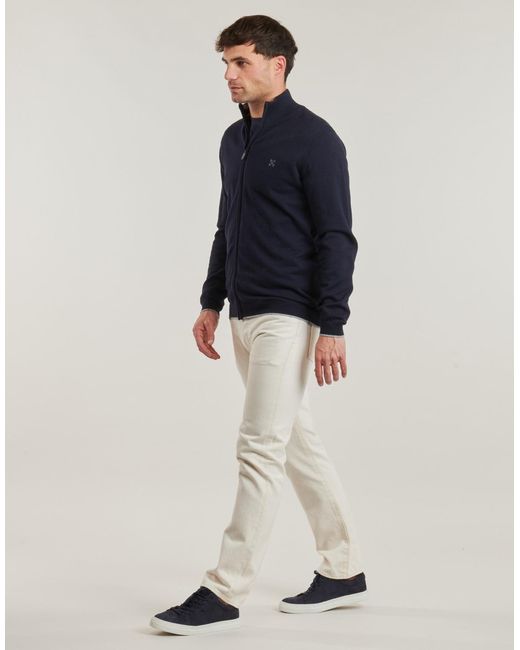 Oxbow Blue Cardigans R1pezip for men