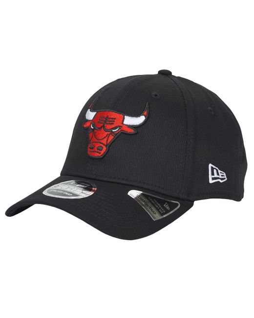 KTZ Black Cap 9forty Stretch Snap Chicago Bull