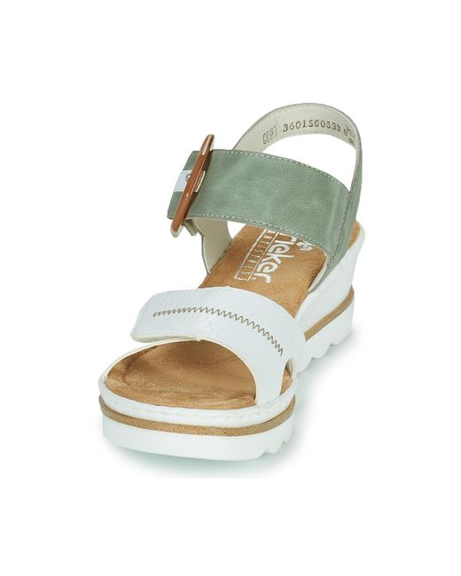 Rieker Metallic Solla Sandals