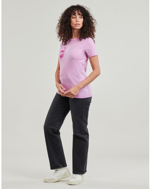 Boss Purple T Shirt C_elogo_print5