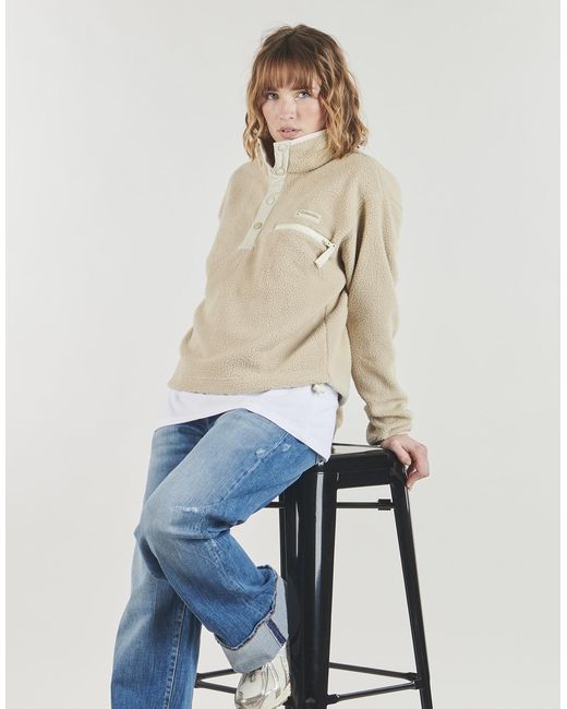 Columbia Natural Fleece Jacket Helvetia Ii Cropped Half Snap Fleece