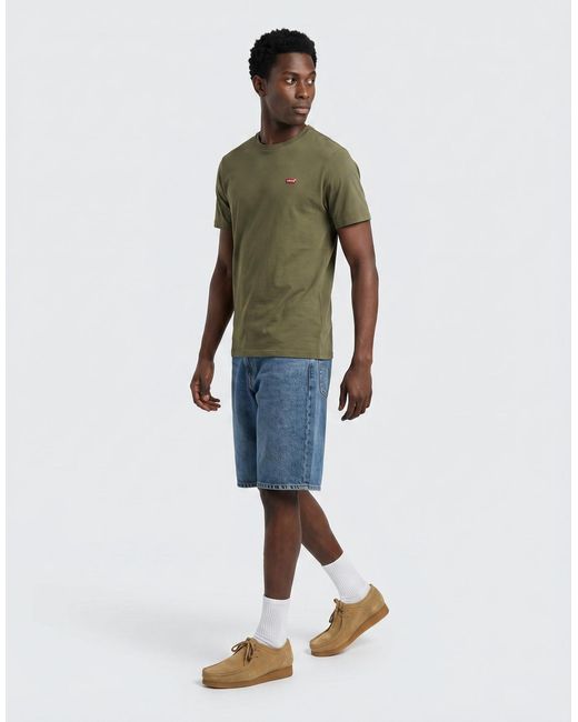 Levi's Green T Shirt Ss Original Hm Tee for men