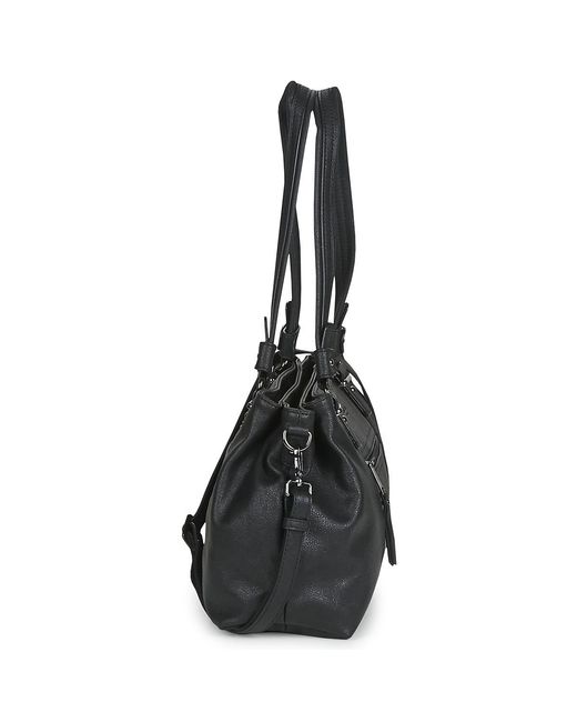 Hexagona Black Shoulder Bag Gracieuse