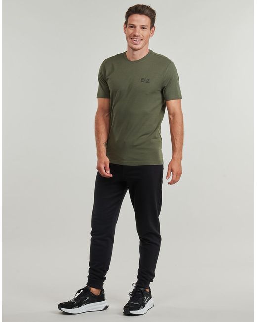 EA7 Green T Shirt Train Core Id M Tee Ss St Cc - Train Core Id M Tee Ss St Cc for men