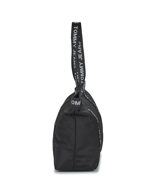 Tommy Hilfiger Black Shopper Bag Tjw Essentials Tote