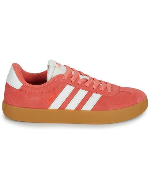 Adidas Red Shoes (trainers) Vl Court 3.0