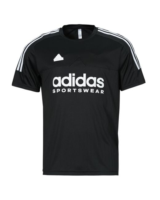 Adidas Black T Shirt M Tiro Tee Q1 for men