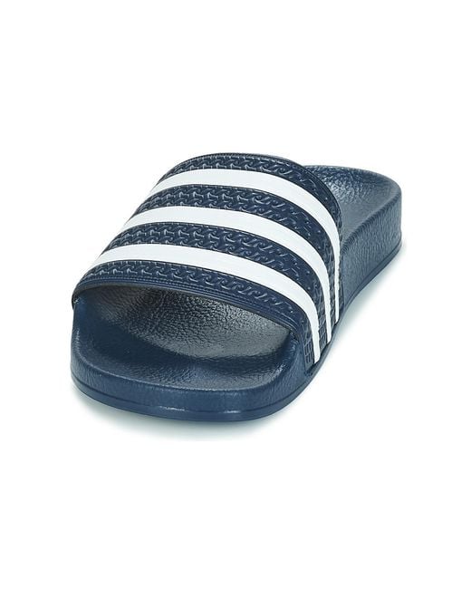 Adidas Blue Adilette Slides for men