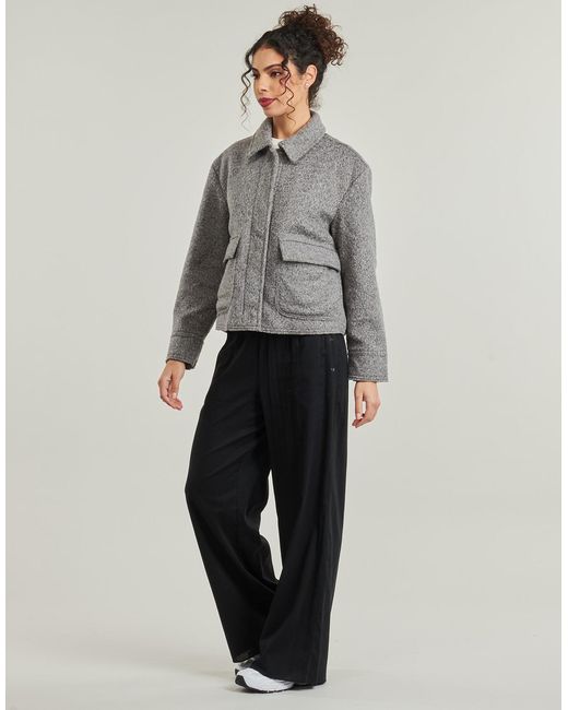 ONLY Gray Jacket Onlsanne Boucle Short