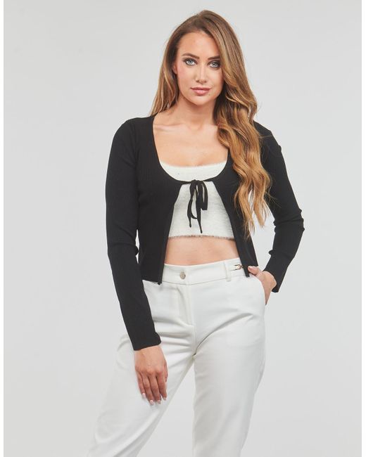 Moony Mood Black Cardigans Suzale