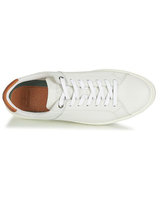 barbour white trainers
