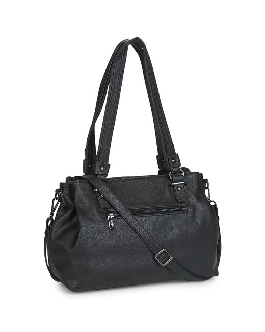 Hexagona Black Shoulder Bag Gracieuse