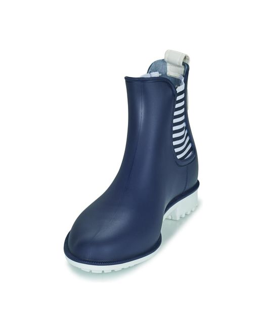 ONLY Blue Wellington Boots Charlene