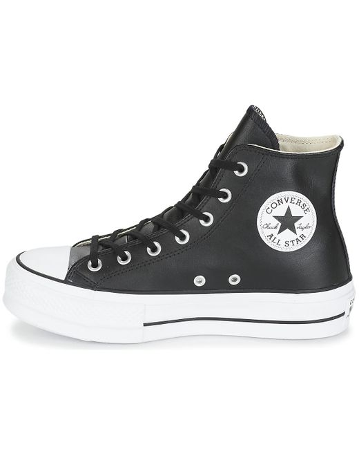 converse chuck taylor lift clean hi