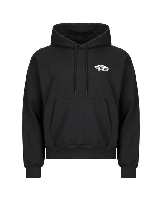 Vans Black Hoodies Double Standard Pullover for men