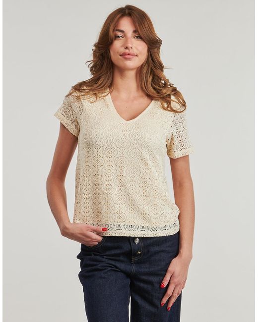 Vero Moda Natural T Shirt Vmmaya