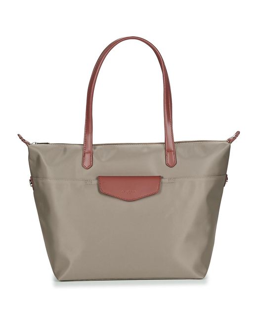 Hexagona Brown Shoulder Bag Pop