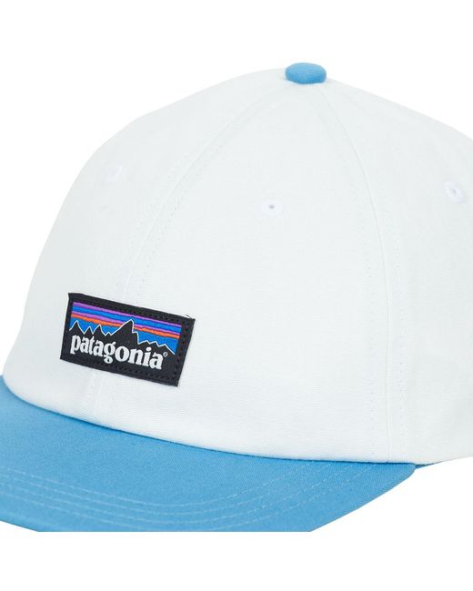 Patagonia Blue Cap P-6 Label Trad Cap