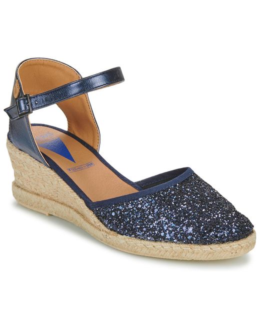 Verbenas Blue Espadrilles / Casual Shoes Malena Glitter