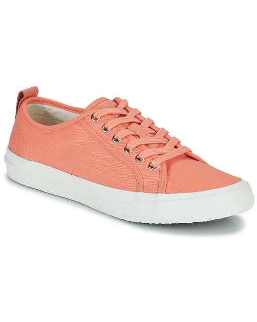 Clarks Pink Roxby Lace Shoes (trainers)