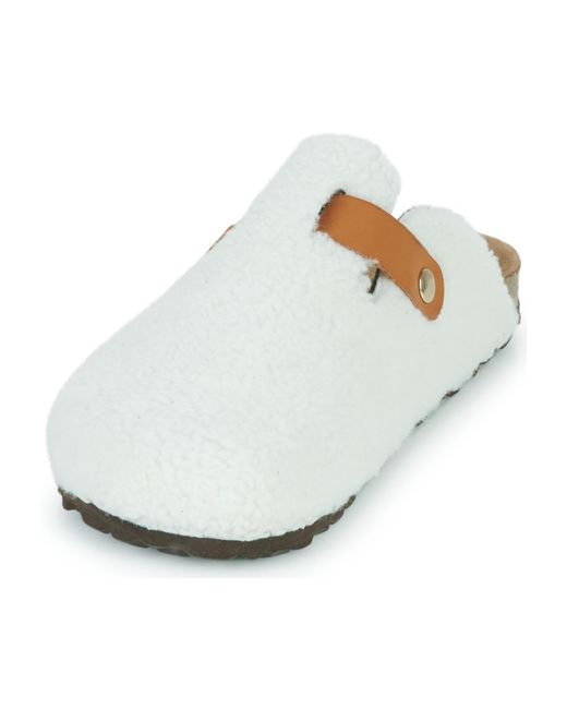 So Size White Bellobo Flip Flops for men