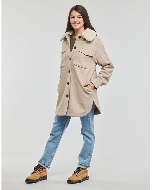 Vero Moda Natural Vmollie Coat