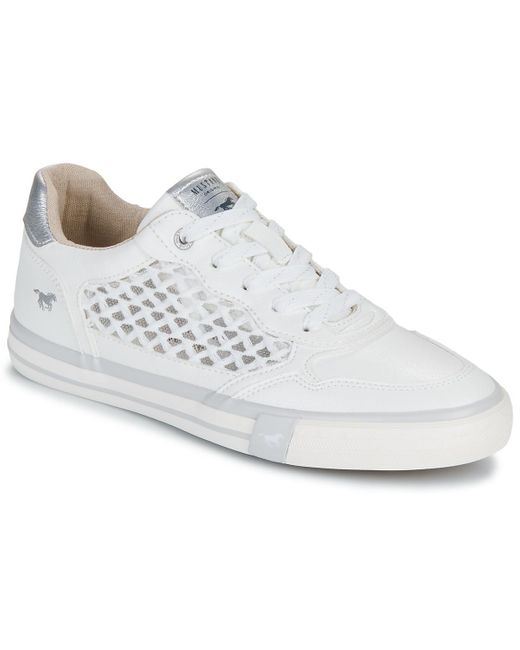Mustang White Shoes (trainers) 1146322