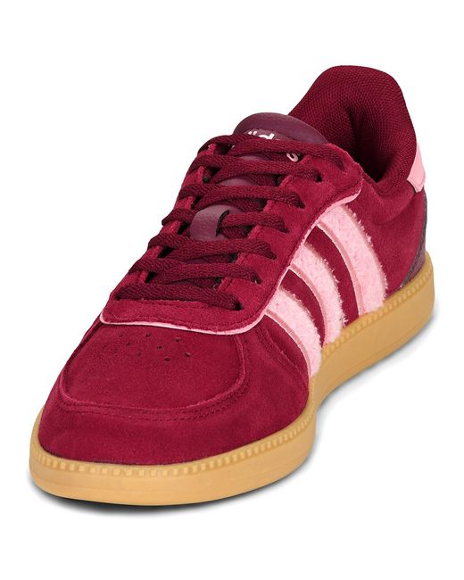 Adidas Red Shoes (trainers) Breaknet Sleek