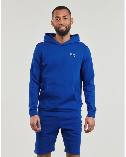 PUMA Blue Hoodies Better Essentials Hoodie Fl for men