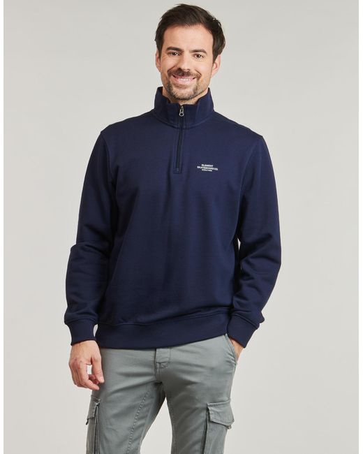 Element Blue Sweatshirts Skateboard Co Zip for men