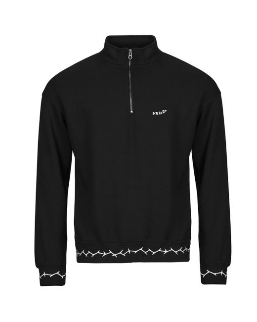 Volcom Black Sweatshirt Mocklov Crew for men